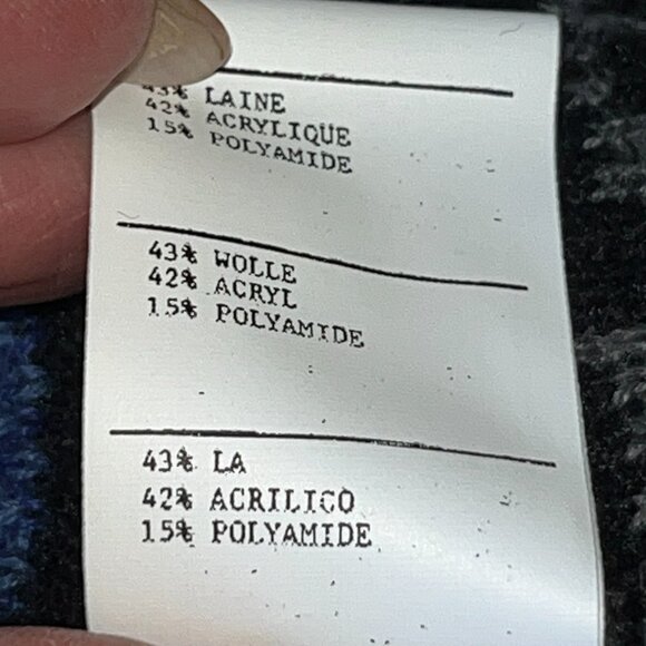 ANTHROPOLOGIE ALDOMARTINS ABRIGOS ALPINE HOODED CARDIGAN DUSTER SWEATER -NWT  L - Picture 16 of 16